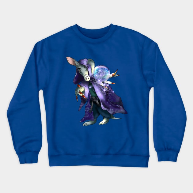 aardvark dnd magician Crewneck Sweatshirt by cuisinecat